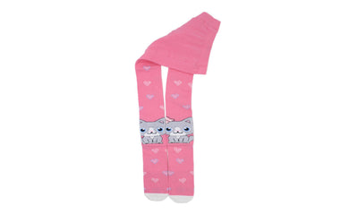 Collant Duo Rose Coton Écologique