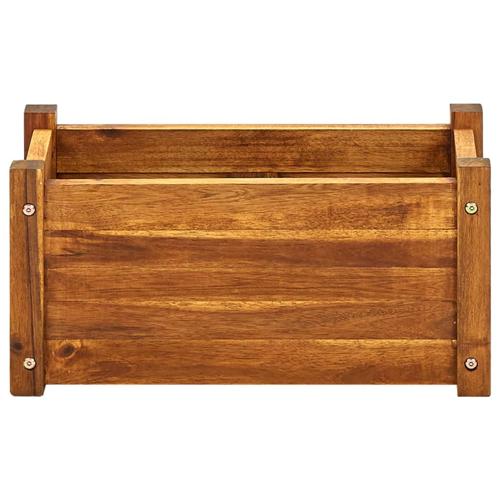 NNEVL Garden Raised Bed Acacia Wood 50x25x25 cm