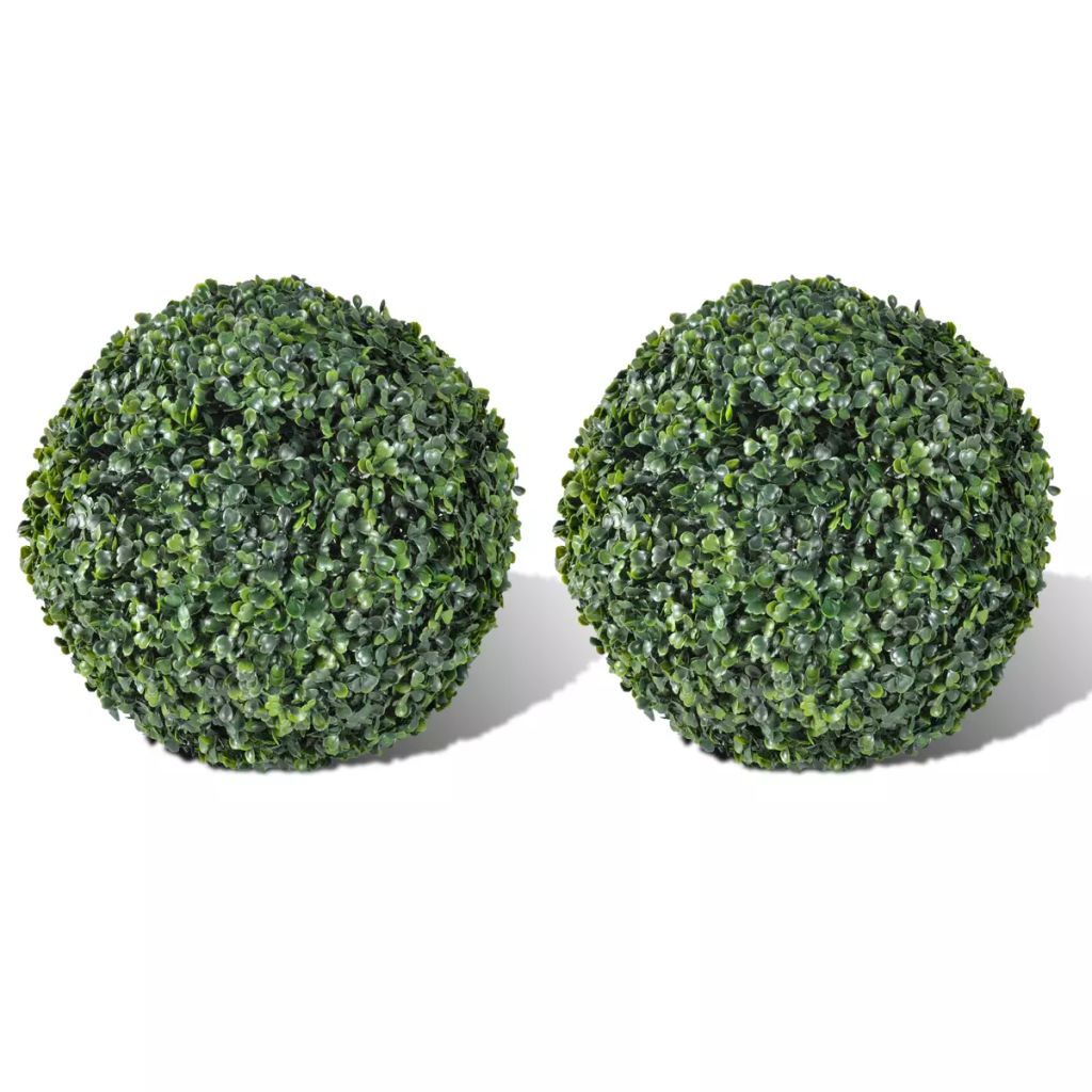 NNEVL Boxwood Ball Artificial Leaf Topiary Ball 27 cm 2 pcs