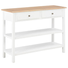 NNEVL Sideboard White 110x35x80 cm MDF