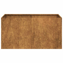 NNEVL Planter Rusty 80x40x40 cm Weathering Steel