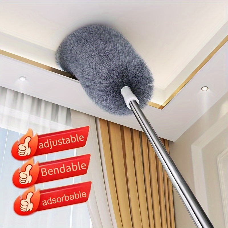 Versatile Retractable Duster With Bendable Head LPT