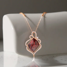 TYRA Collier Plaquée Or Rose 14K