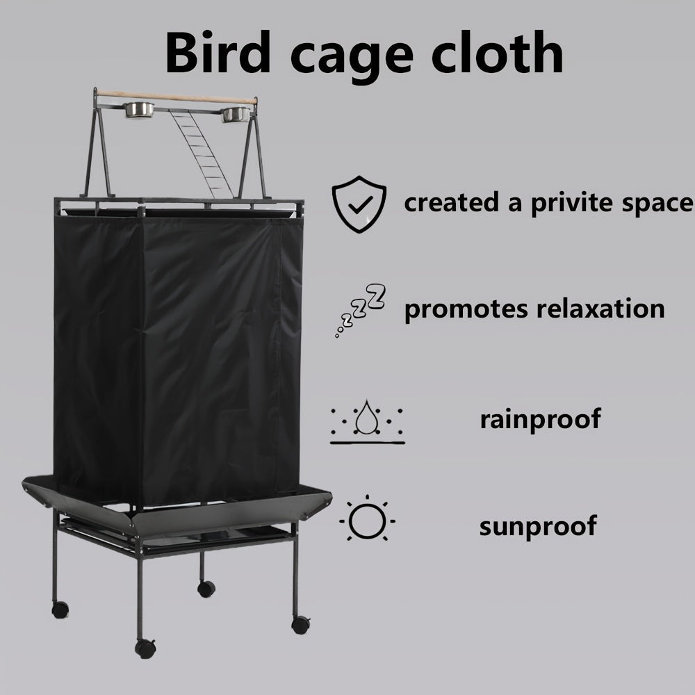 Magnetic Bird Cage Cover Windproof Warm Shield
