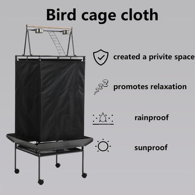 Magnetic Bird Cage Cover Windproof Warm Shield