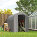 Abri de jardin tente de rangement extérieur abri de vélo garage pour vélo Aosom