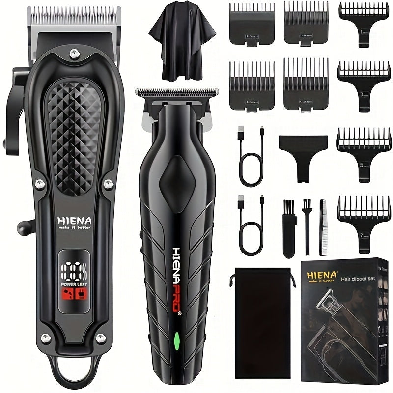 Men's Electric Hair Clipper with LCD Display TM