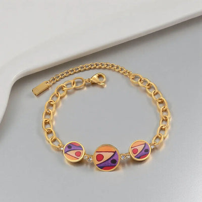 TUULI Bracelet Plaquée Or 14K