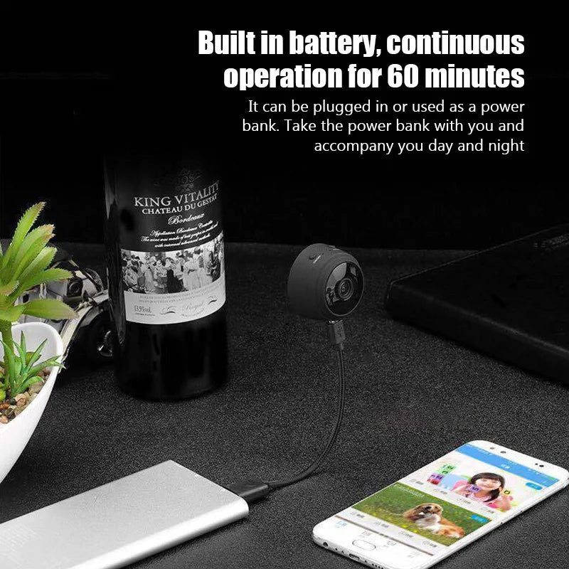 Mini Wifi Wireless Security Camera 1080P LPO