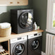 Sèche-linge électrique portable 850W, capacité 33L 4 Aosom