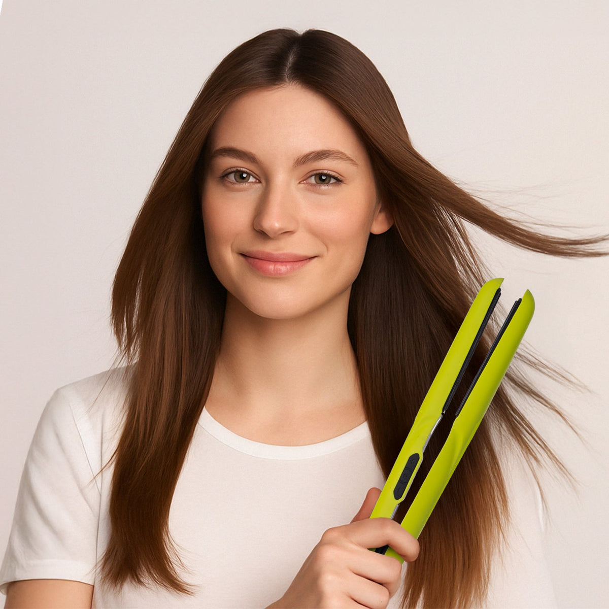 New 1.25" Digital Professional Flat Iron - California Collection/Yellow