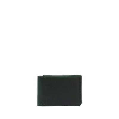 Leather Wallet with Money Clip for AirTag