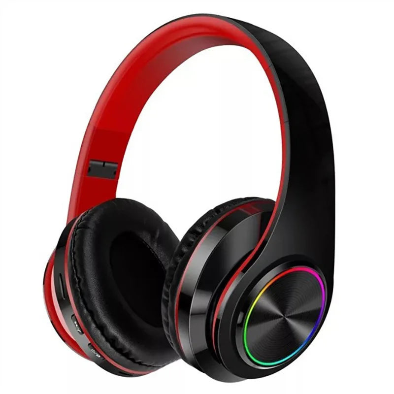 Wireless Bluetooth Headphone With Colorful Lights LPO