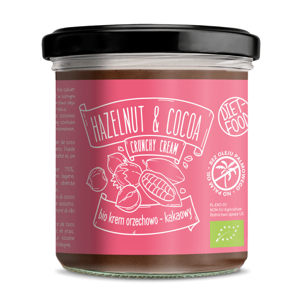 BIO CREAM HAZELNUT & COCOA CRUNCHY