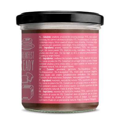 BIO CREAM HAZELNUT & COCOA CRUNCHY