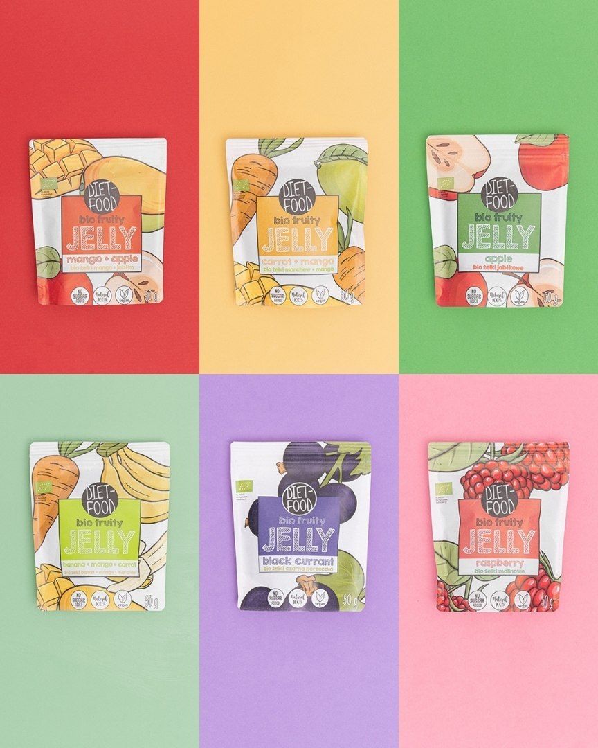 Bio Fruit Jelly - Carrot & Mango