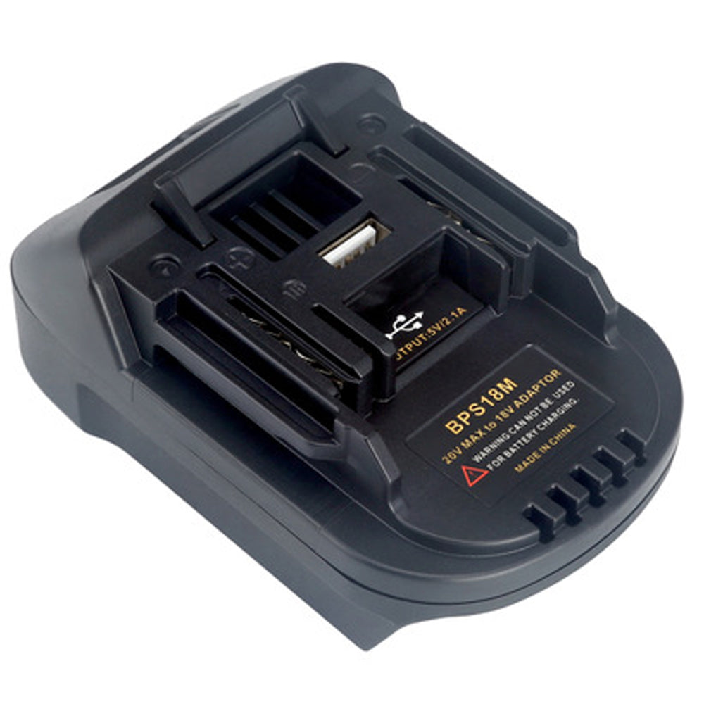 Black and Decker 20V to Makita 18V Battery Adapter Power Tools Adapters