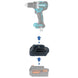 Black and Decker 20V to Makita 18V Battery Adapter Power Tools Adapters