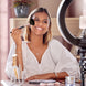 5 Pcs Studio Makeup Brush Set (Rose Gold) Pursonic