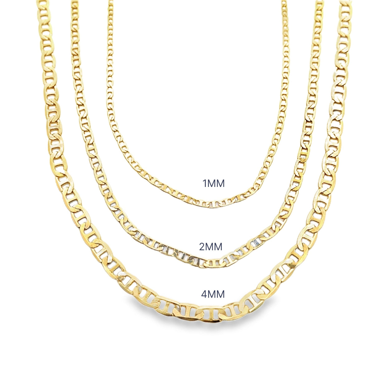 Flat Mariner Gucci Chain (F123/F124/F136)