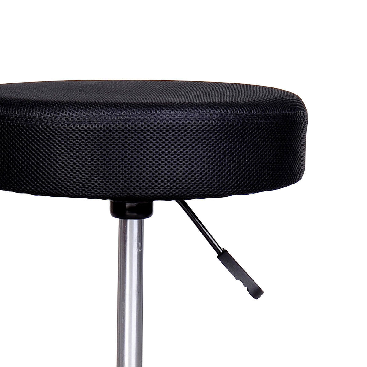 Tabouret massage a roulettes reglable en hauteur pivotant avec trois couleurs de housse de protection