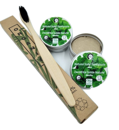Natural Organic Certified Solid Toothpaste - Daily Use