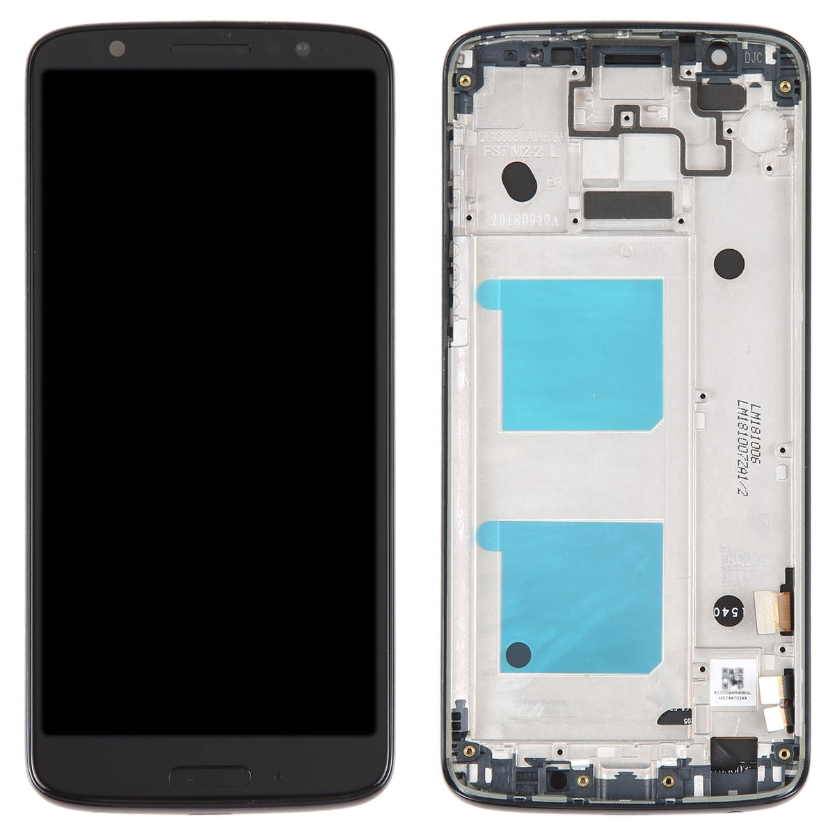 NNEIDS Motorola Moto G6 Lcd Screen Replacement With Frame - Full Assembly
