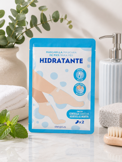 Deliplus - Masque Pieds Hydratant Nourrissant