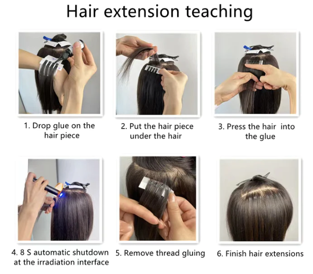 E-Book  Extension de cheveux technique V-Light