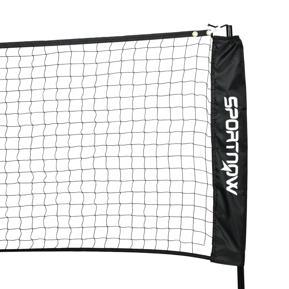 Ensemble set complet de badminton, pickleball et volleyball, 3 en 1, jeux sport extérieur avec filet hauteur réglable