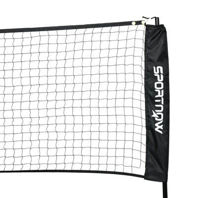 Ensemble set complet de badminton, pickleball et volleyball, 3 en 1, jeux sport extérieur avec filet hauteur réglable