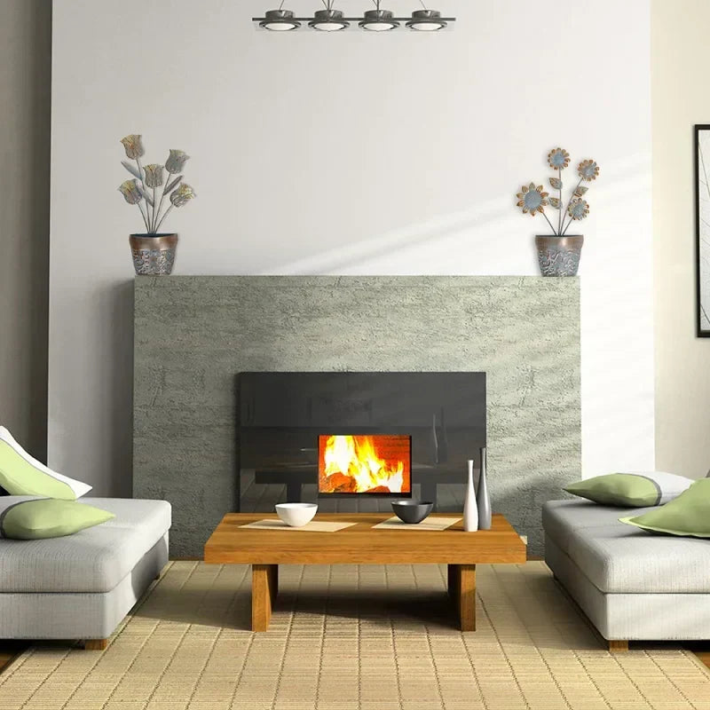 LIFFY Handcrafted Metal Flower Wall Art: Elegance for Your Home CAN