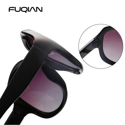 Oversized Round Sunglasses Women