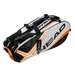 Tennis Rackets Bag Large With Separated Shoes Bag - Orange OBA
