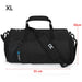 Waterproof Bag with Dry-Wet Separation Black OBA