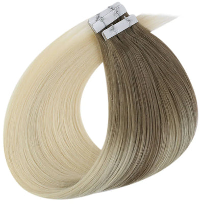 Tape In Extensions Cool Blonde Ombre #8/60A