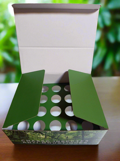 NEW Pro-Tect - Chasse-Insects Anti Moustique BALM - 30ml x 20 pieces with FREE display box