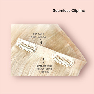 Clip In Extensions Darkest Brown #1B