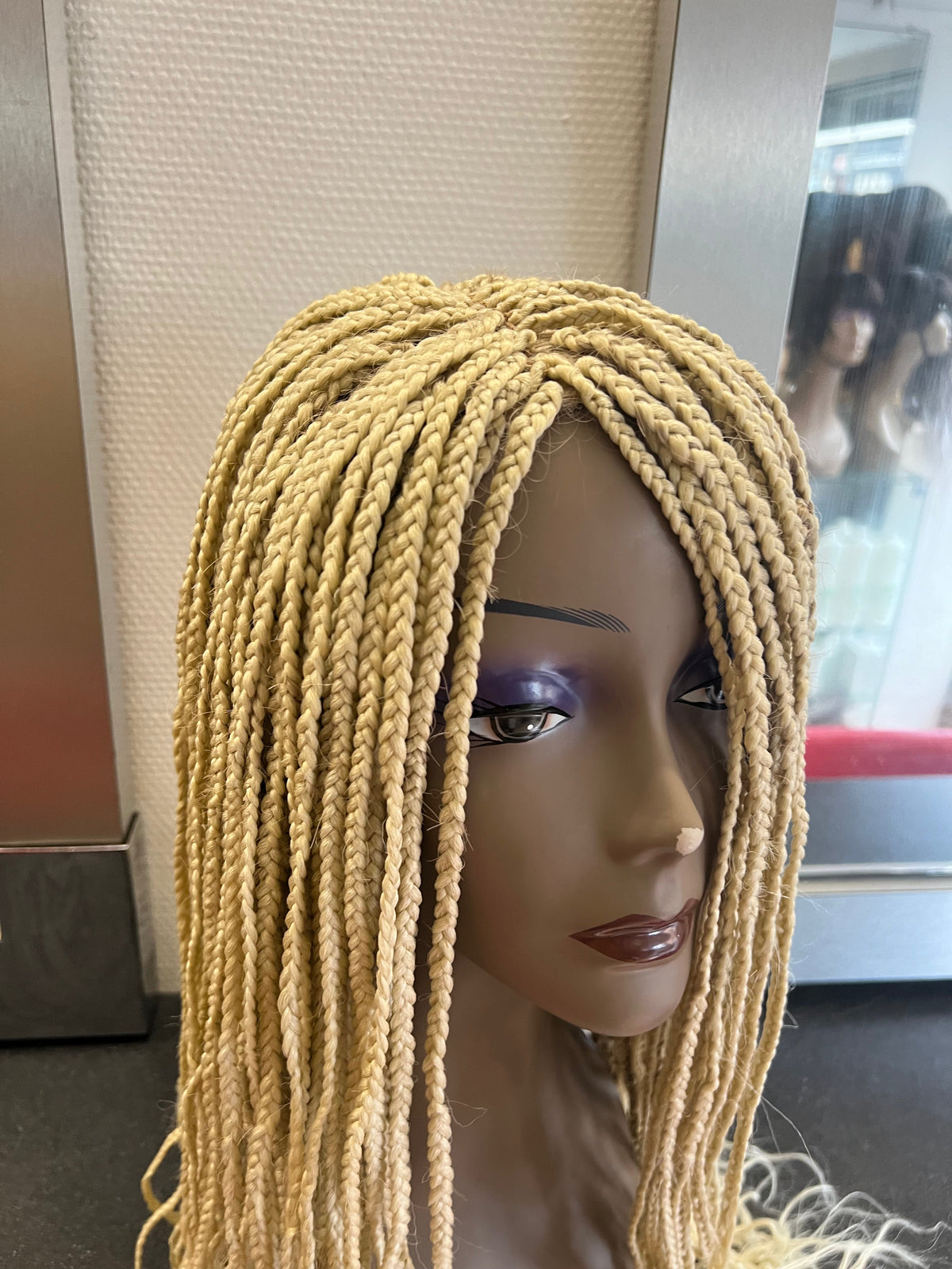 Perruque tressée Blonde - Blondy