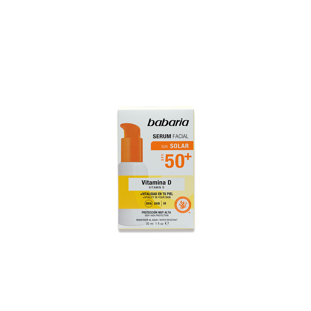 Babaria - Sérum Solaire SPF 50+ Vitamine D