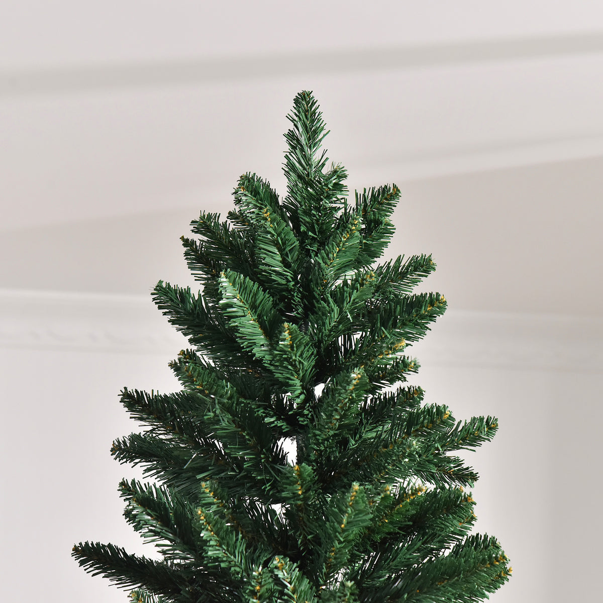 Sapin de Noël Artificiel 240H cm 1499 Branches épines Imitation Nordmann Grand réalisme Vert Aosom