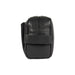 K0025AB | Beauty Case with side handle in genuine full grain leather with light grain - Black color. Zipper closure, Dimensions: 25 x 16 x 12 cm. Packaging: Tnt bag Kaili mood