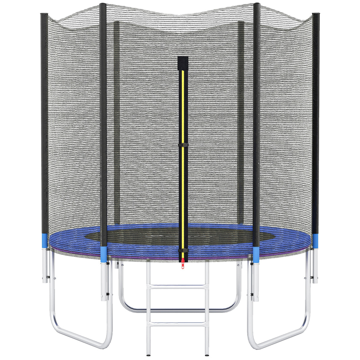 Trampoline d'extérieur avec filet de sécurité Ø180 cm pour enfants et adultes