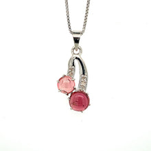Multi Tourmaline Pendant in .925 Sterling Silver - KSP 31024