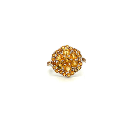 Citrine Ring in .925 Sterling Silver KSR - 10623
