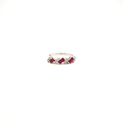 Emerald Ring in .925 Sterling Silver - KSR 11194