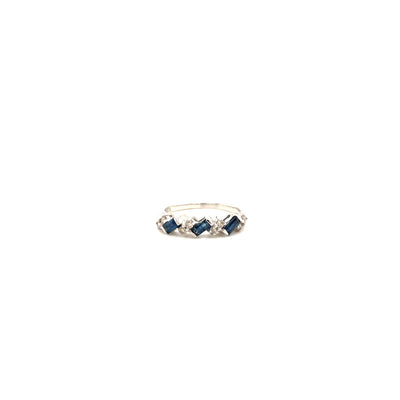 Emerald Ring in .925 Sterling Silver - KSR 11194
