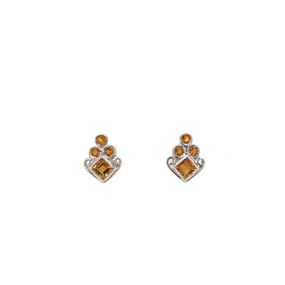 Blue Topaz Earring in .925 Sterling Silver - KST 5127