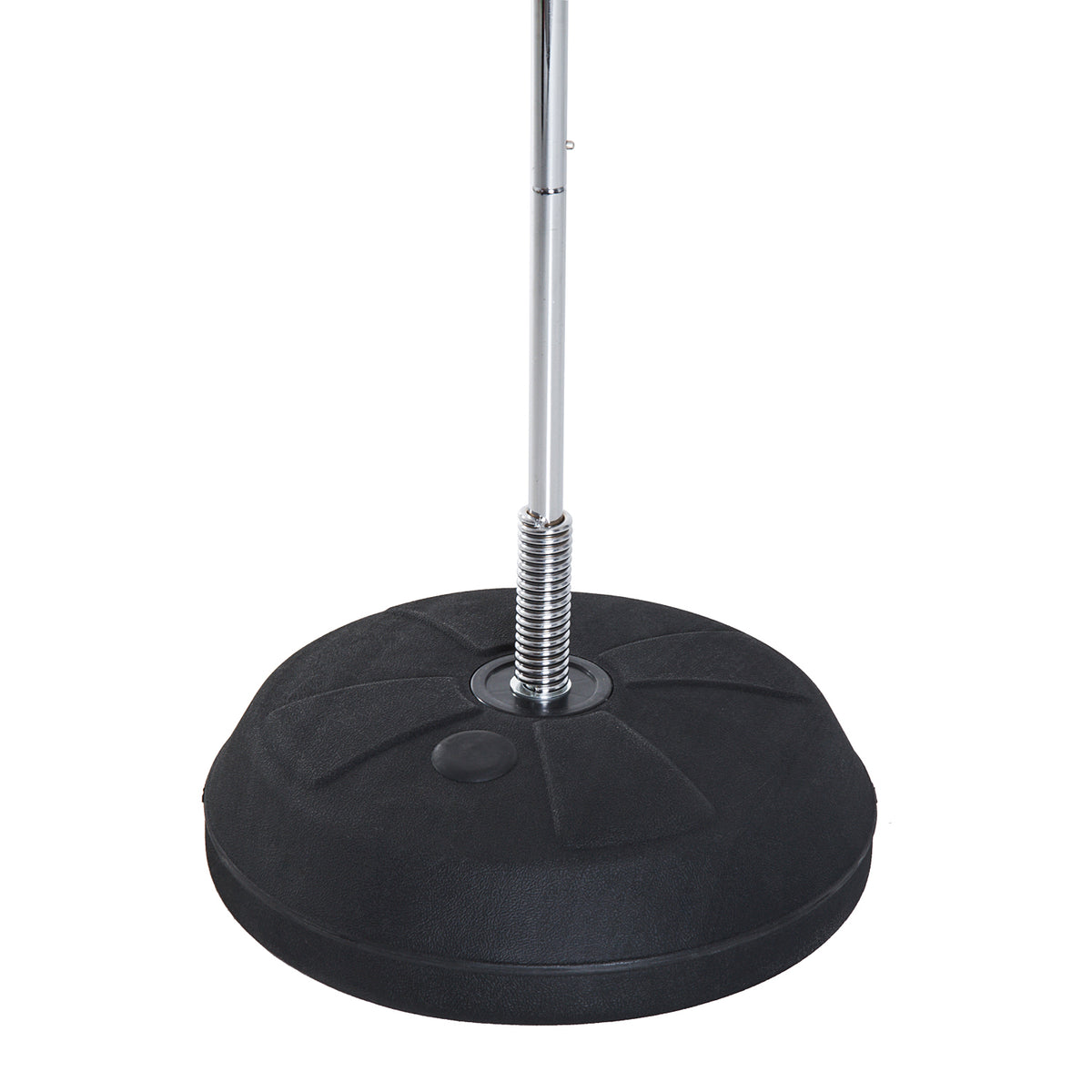 Sac de Frappe sur Pied Punching ball sur pied réglable en hauteur 126-144 cm avec gants, pompe et base de lestage pour adolescents et débutants rouge