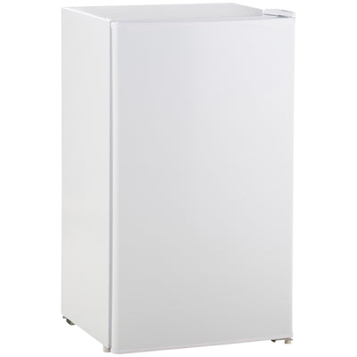 Réfrigérateur congélateur petit réfrigérateur 91 L étagères modulables design sous-comptoir 47,5 x 44,2 x 84 cm blanc